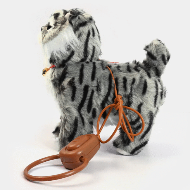 Musical Walking Cat Plush Toy With Remote - Image 3