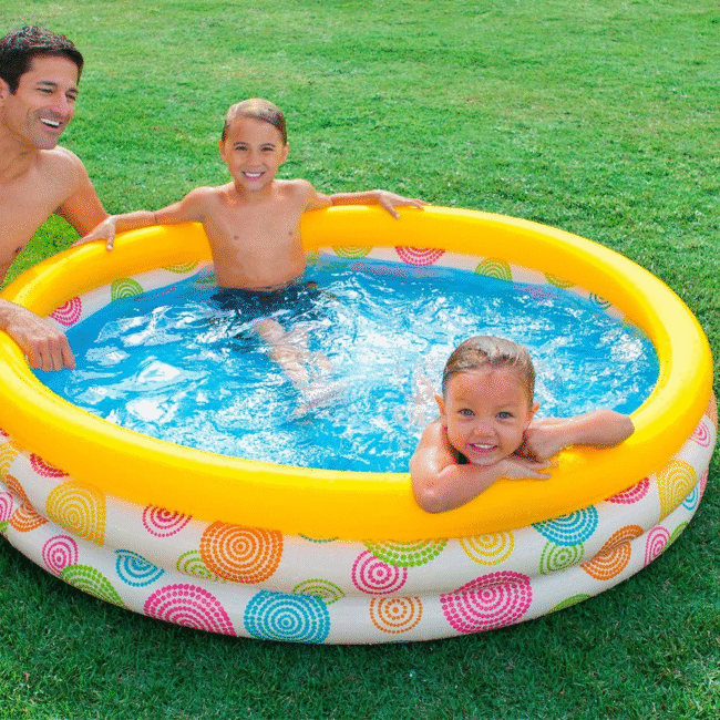 INTEX 58" x 13" Wild Geometry Pool - Image 2
