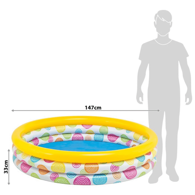 INTEX 58" x 13" Wild Geometry Pool - Image 4