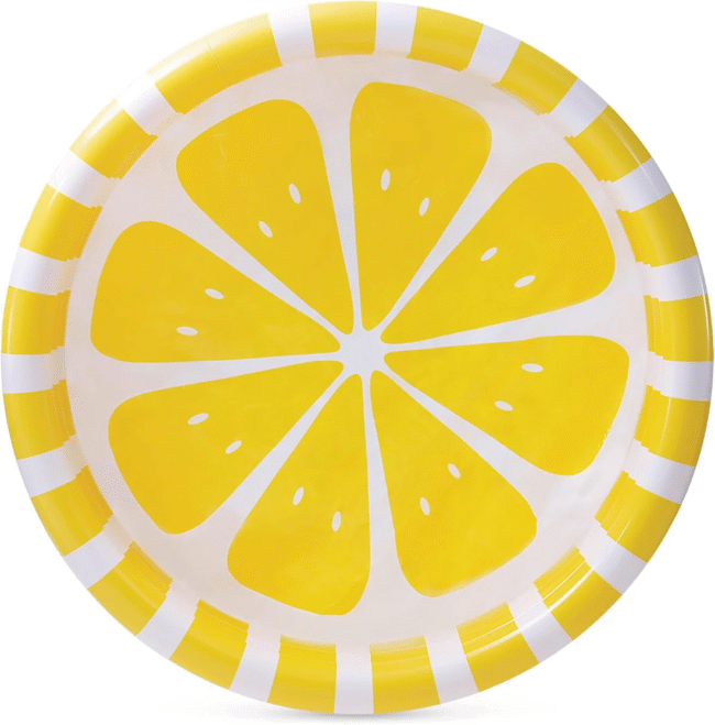 INTEX 58" x 13" Zesty Lemon Kiddie Pool Round - Image 3
