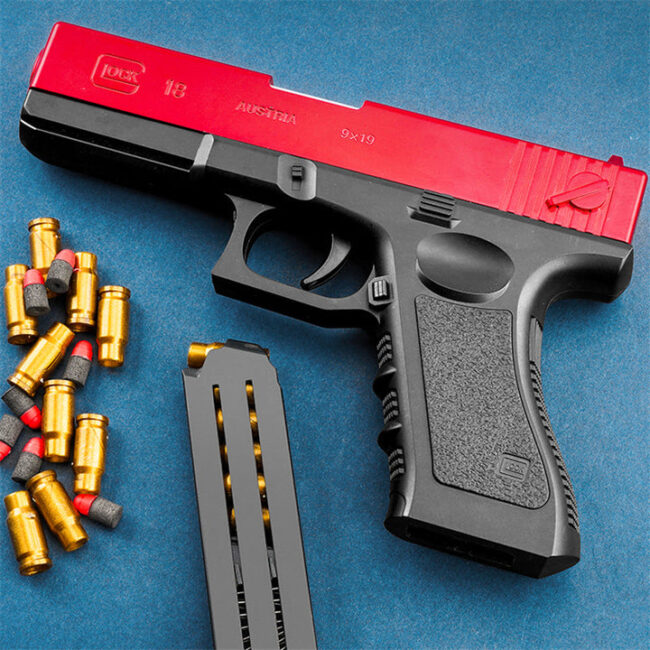 Manual Shell Ejection Soft Bullet Pistol
