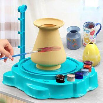 DIY Pottery Wheel Toy for kids creative and educational play