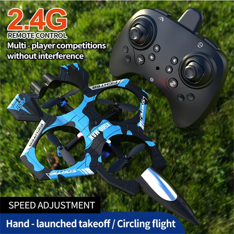Remote Control Stunt Drone K500 MAX performing 360-degree rolls in the air