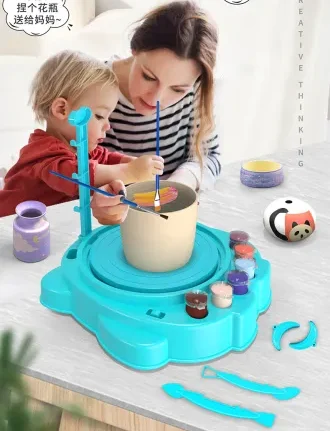 Educational Pottery Machine Toy for kids’ art and science activities